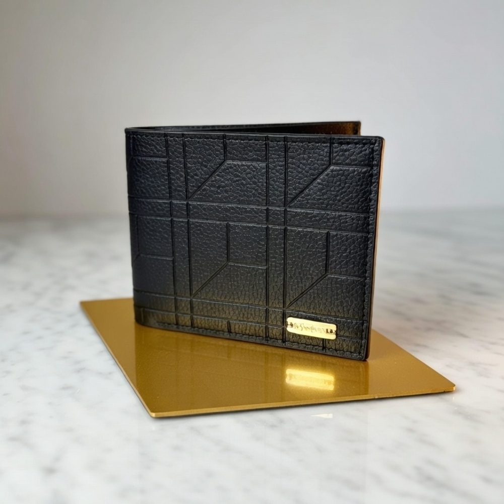 Stylish Black Leather Wallet